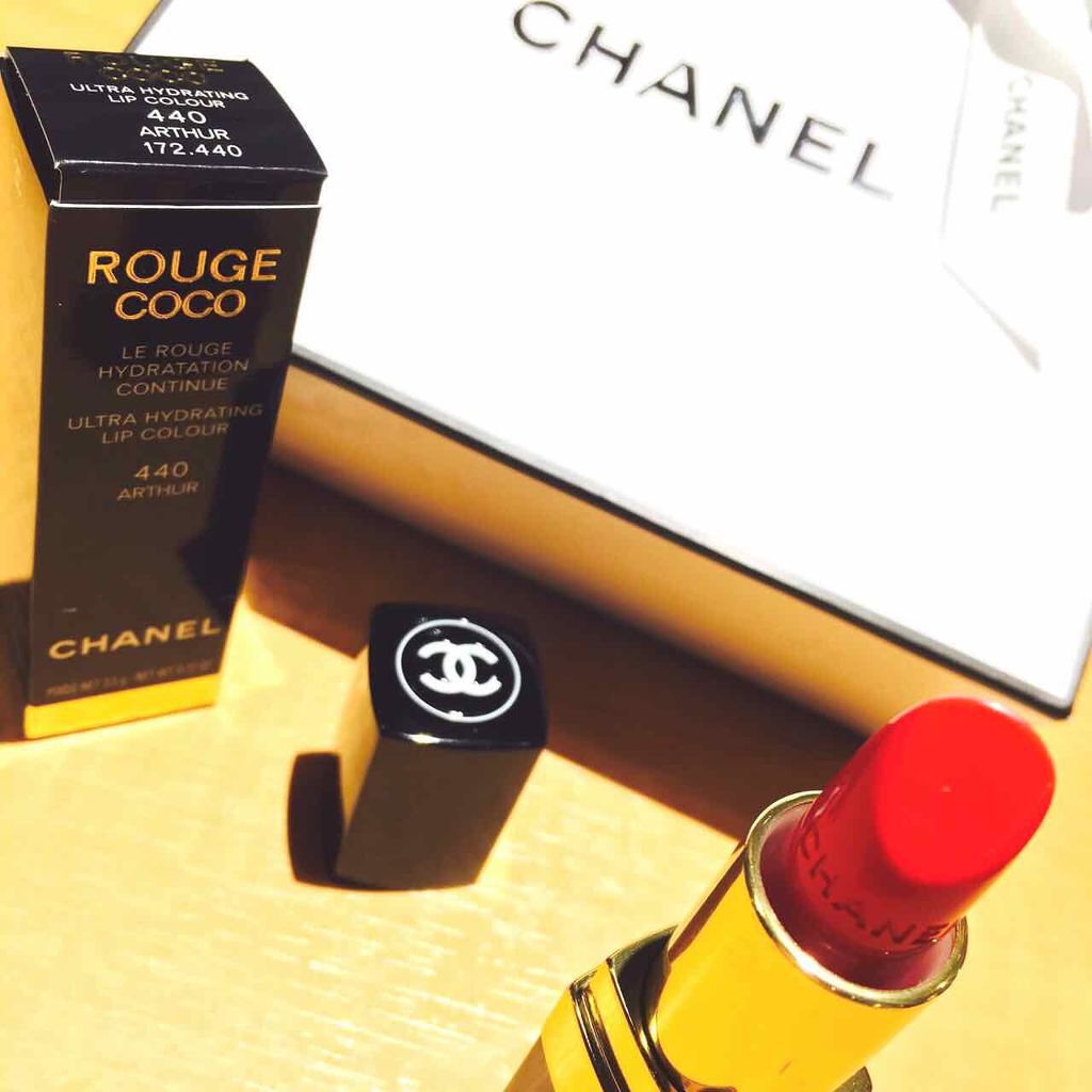 ルージュ ココ シャイン/CHANEL/口紅を使ったクチコミ（1枚目）