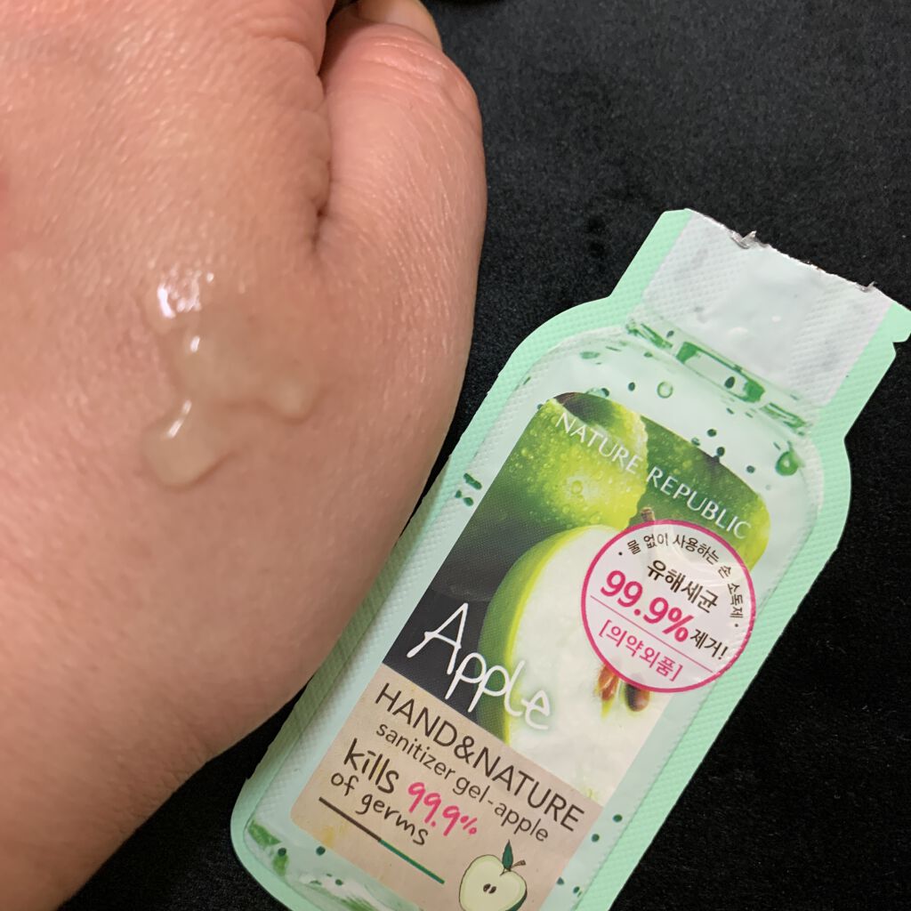 ハンドアンドネイチャー セニエタイザーゲル/ネイチャーリパブリック/ハンドクリームを使ったクチコミ（3枚目）