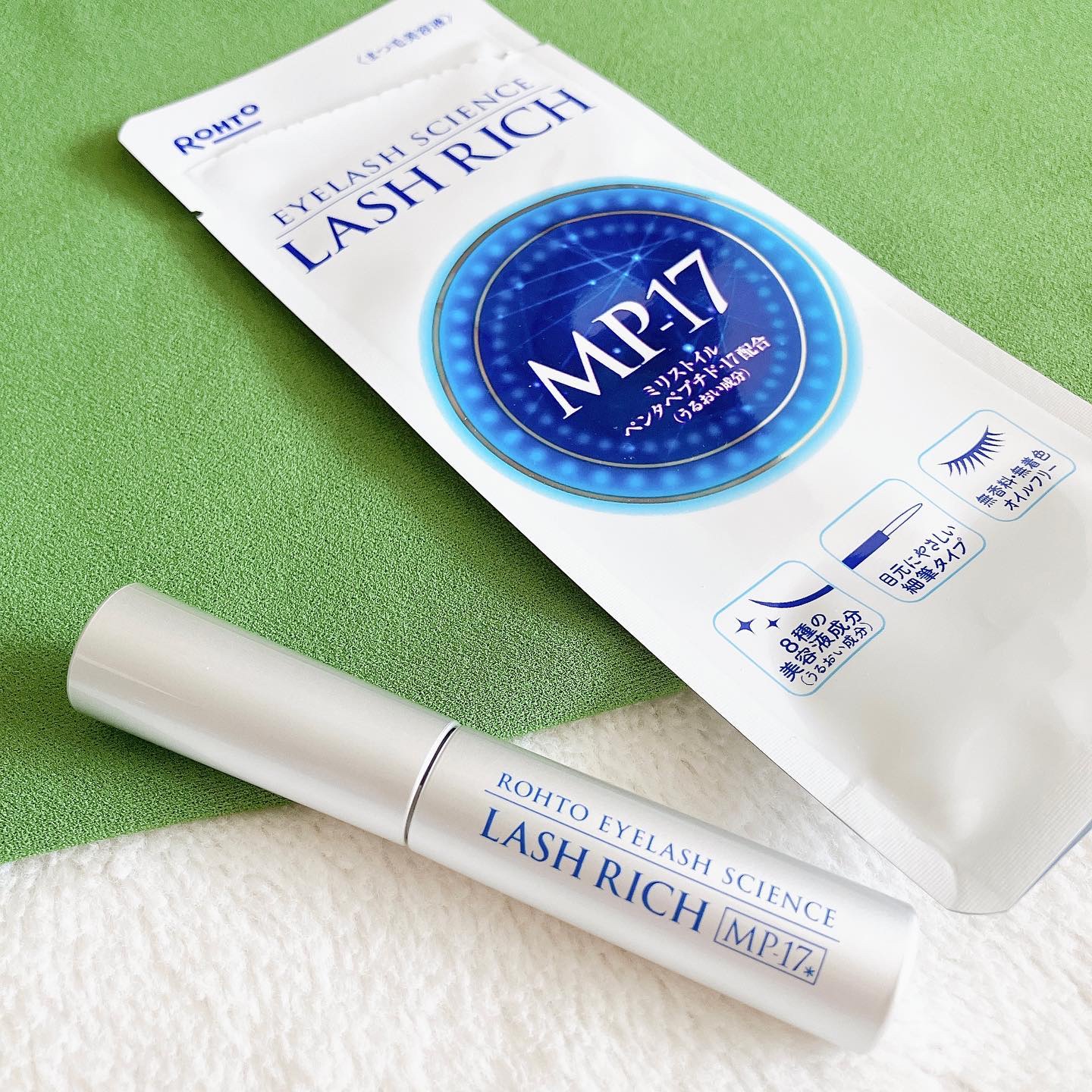 ラッシュリッチアイラッシュセラム/ロート製薬/まつげ美容液 by mikichan フォロバ😉♡