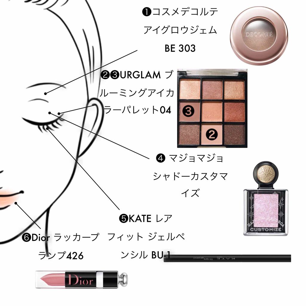 アイグロウ ジェム/DECORTÉ/ジェル・クリームアイシャドウを使ったクチコミ（2枚目）