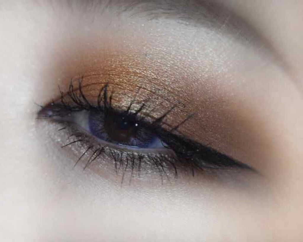 プリズムインアイズ BR407 レトロトパーズ/ETUDE/単色アイシャドウを使ったクチコミ（3枚目）