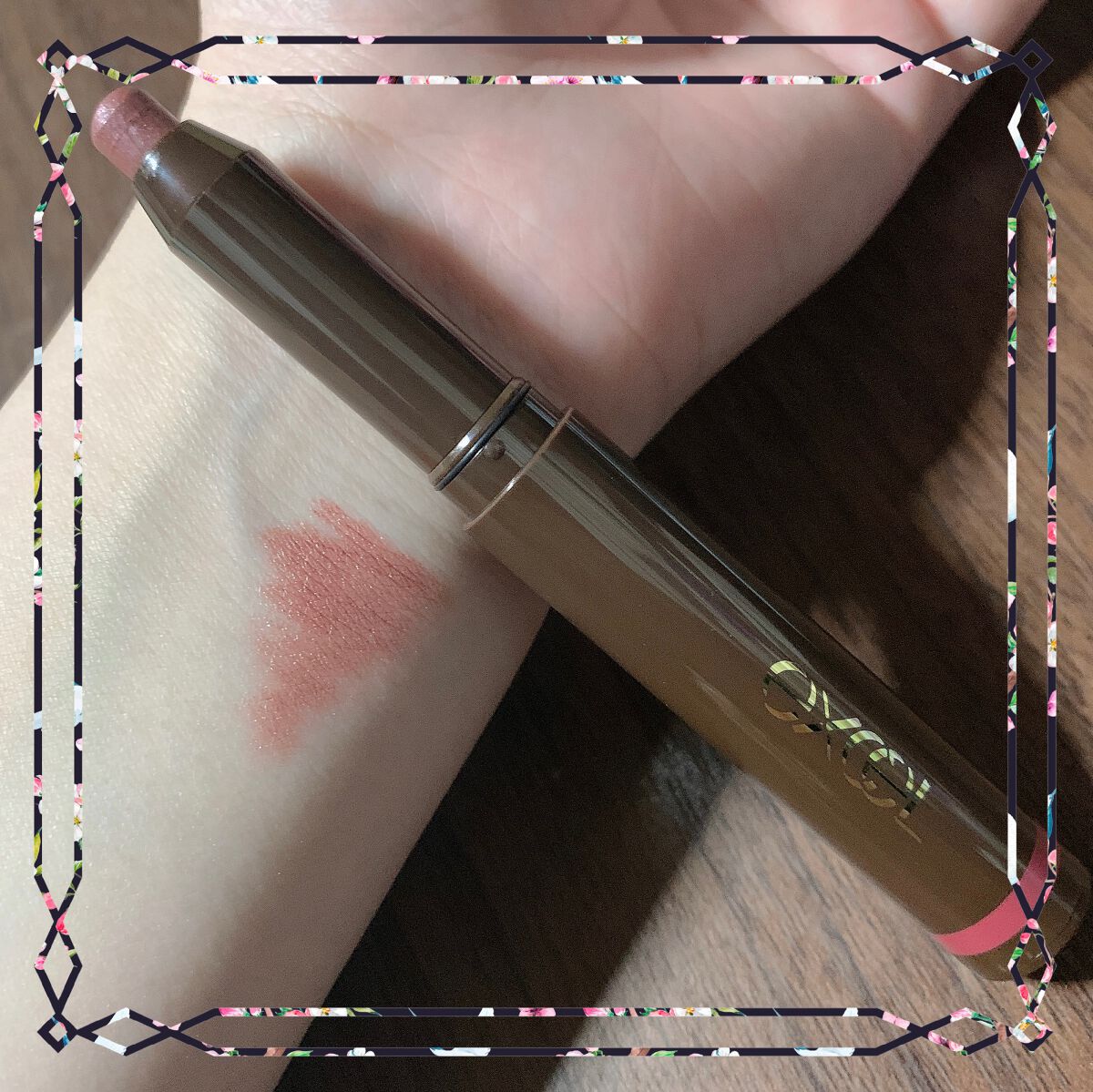 グリームオンフィットシャドウ/excel/スティックアイシャドウを使ったクチコミ(2枚目)