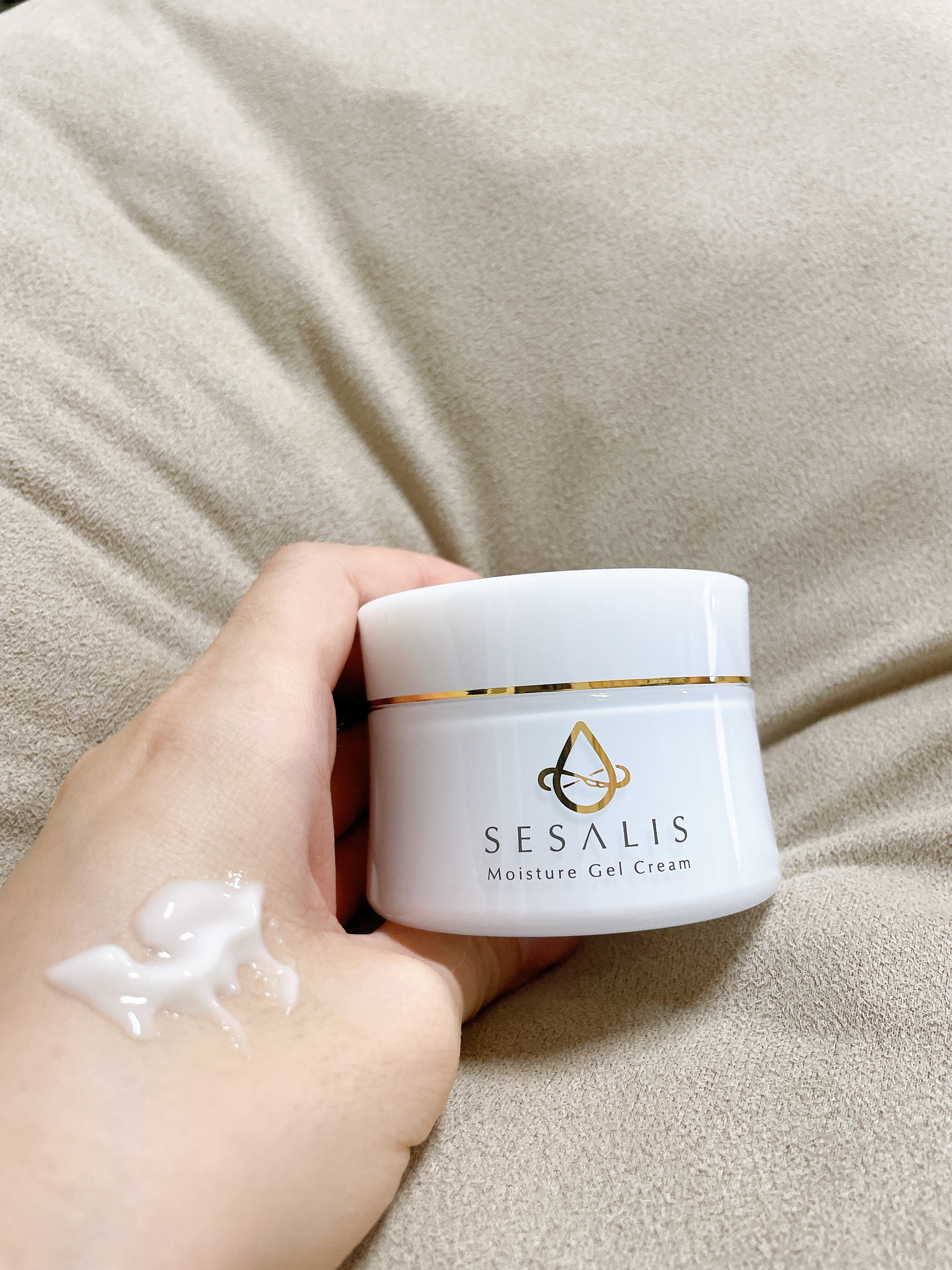 モイスチャージェルクリーム/SESALIS/フェイスクリームを使ったクチコミ（2枚目）