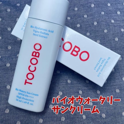 バイオウォータリーサンクリーム/TOCOBO/日焼け止めクリームを使ったクチコミ(1枚目)