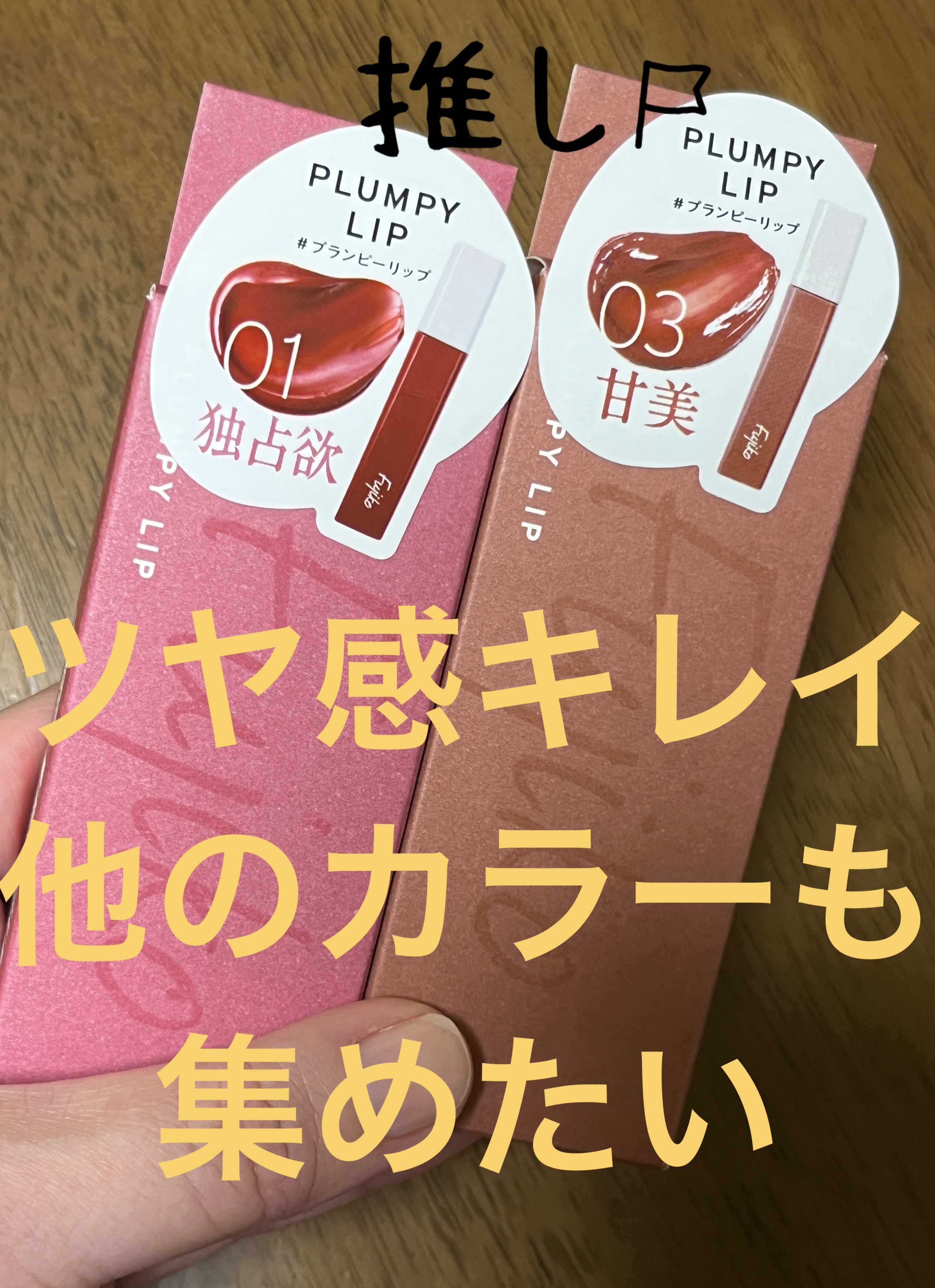 プランピーリップ/Fujiko/リップグロスを使ったクチコミ（2枚目）