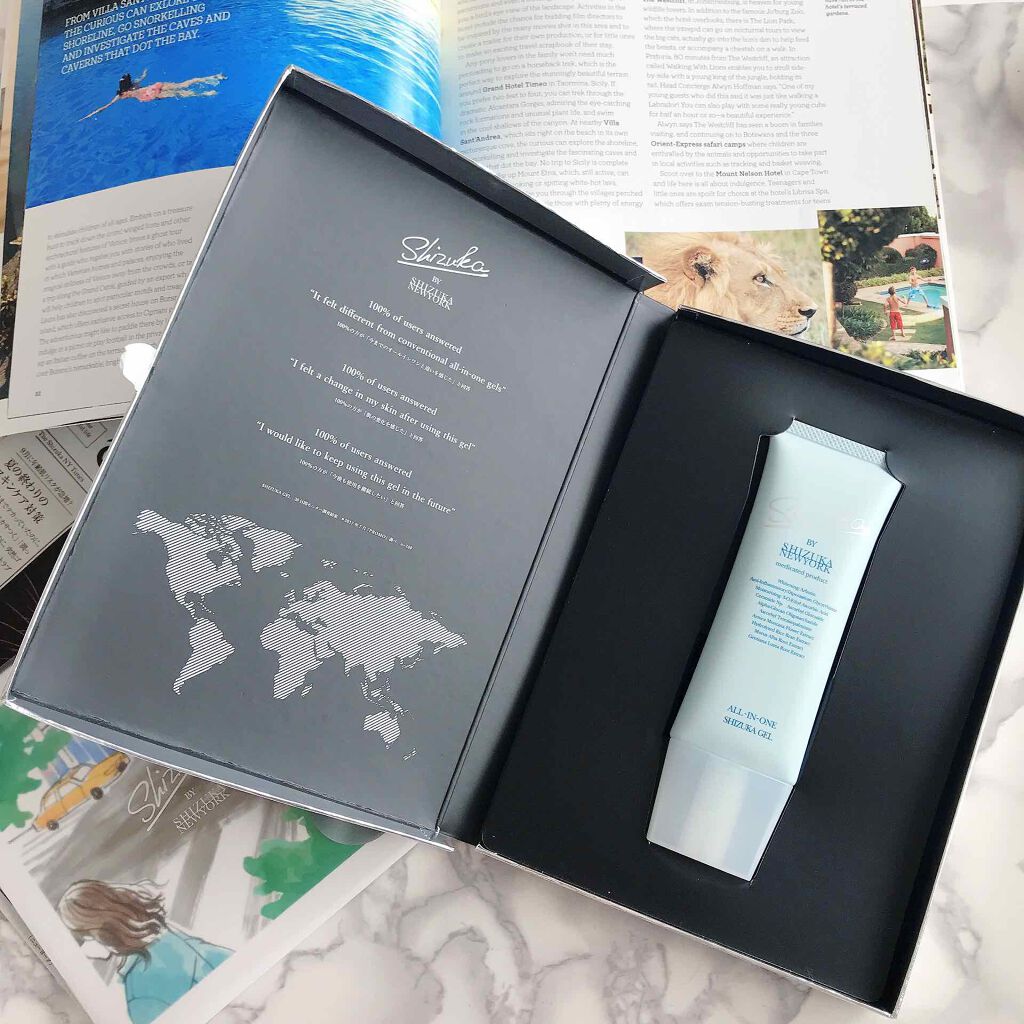 オールインワン シズカゲル/Shizuka BY SHIZUKA NEWYORK/オールインワン化粧品を使ったクチコミ(2枚目)