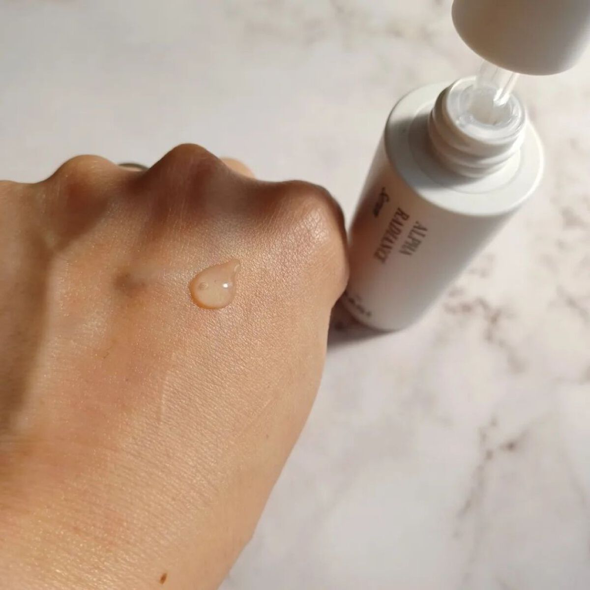 アルファラディアンスグローセラム/BANOBAGI/美容液を使ったクチコミ（3枚目）