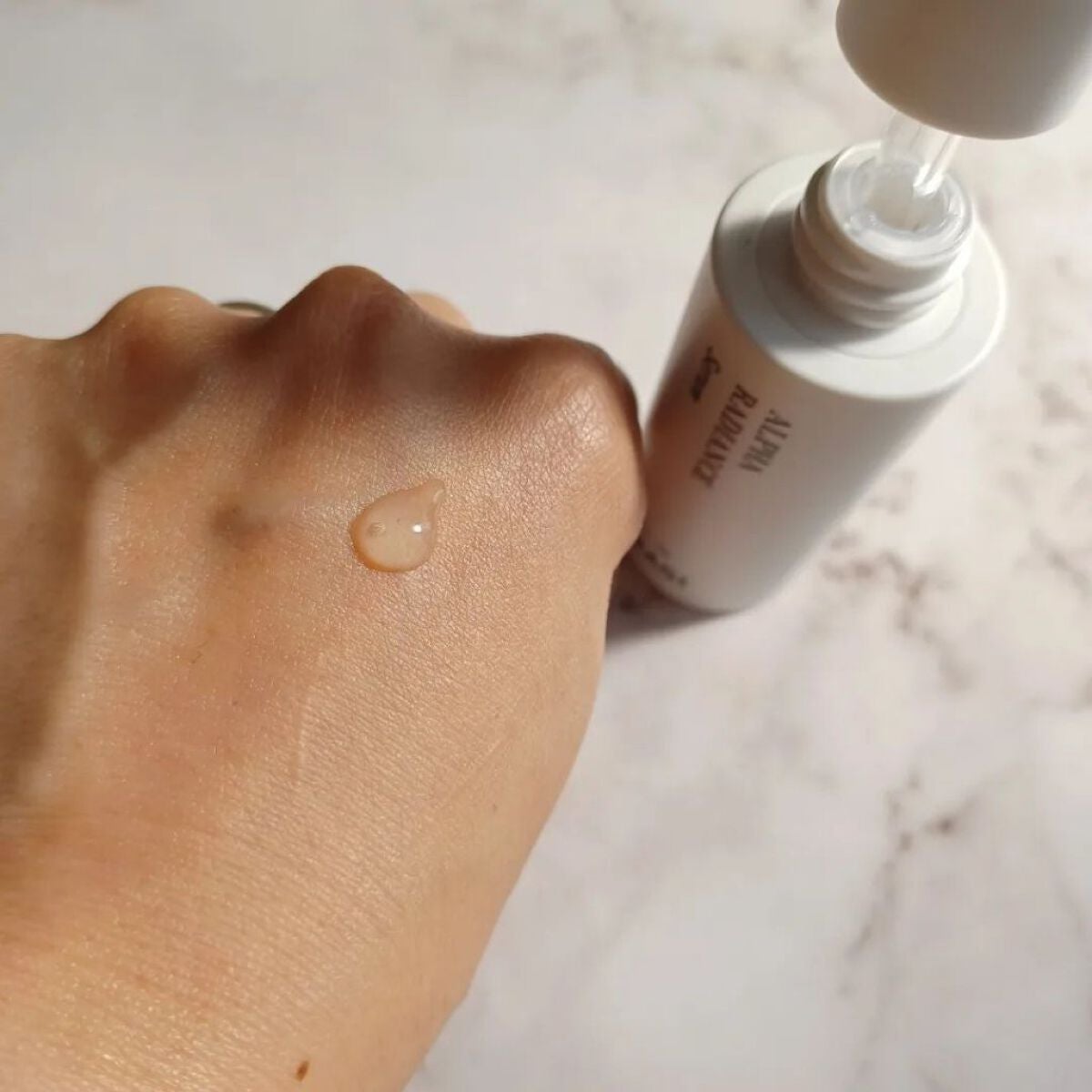 アルファラディアンスグローセラム/BANOBAGI/美容液を使ったクチコミ(3枚目)