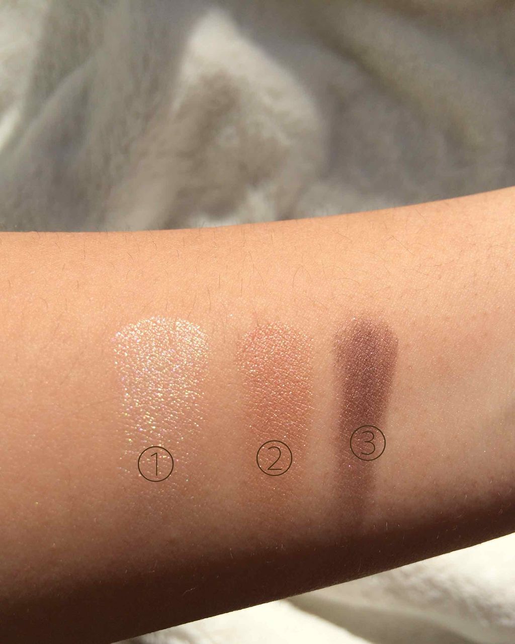 トーンアップアイシャドウ/CEZANNE/アイシャドウパレットを使ったクチコミ（3枚目）