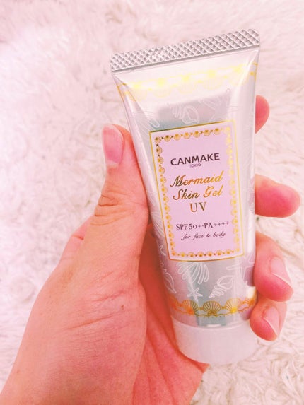マーメイドスキンジェルUV/キャンメイク/日焼け止めジェルを使ったクチコミ(1枚目)