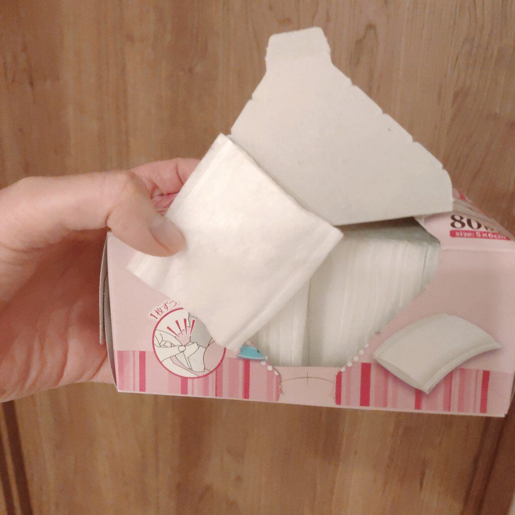 クリーンパフ/コットン・ラボ/コットンを使ったクチコミ(3枚目)