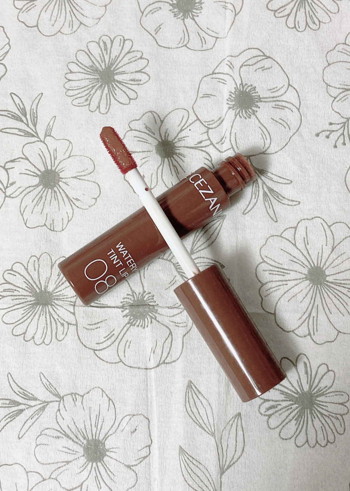 ウォータリーティントリップ/CEZANNE/リップティントを使ったクチコミ（2枚目）