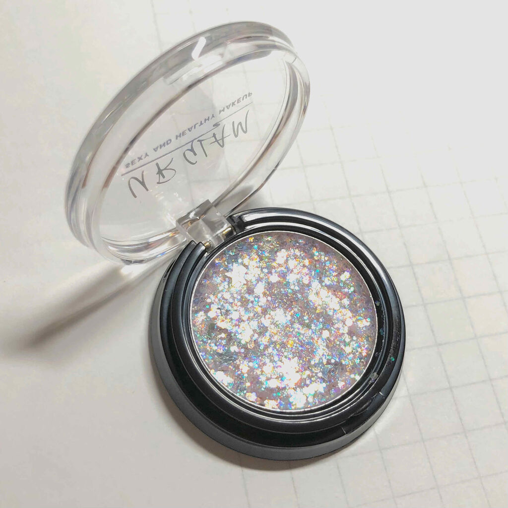 URGLAM　GLITTER GEM/U R GLAM/ジェル・クリームチークを使ったクチコミ（2枚目）