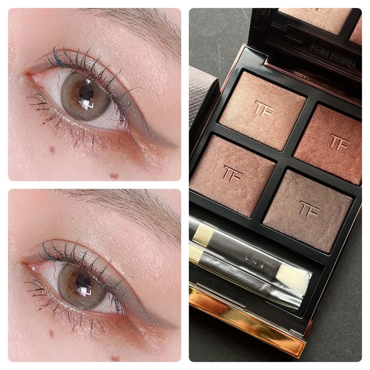 アイ カラー クォード/TOM FORD BEAUTY/アイシャドウパレットを使ったクチコミ（1枚目）