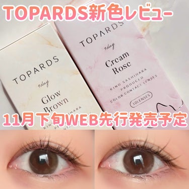 TOPARDS 1day/TOPARDS/ワンデー（１DAY）カラコンを使ったクチコミ（1枚目）