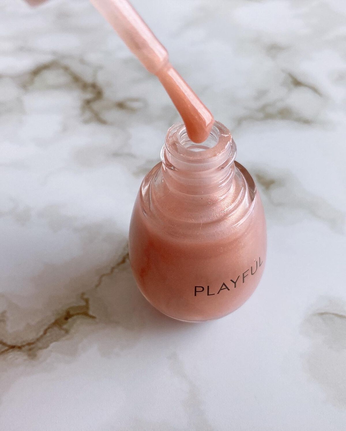 プレイフル プリズムモイストコート/PLAYFUL/オールインワンネイルを使ったクチコミ(3枚目)