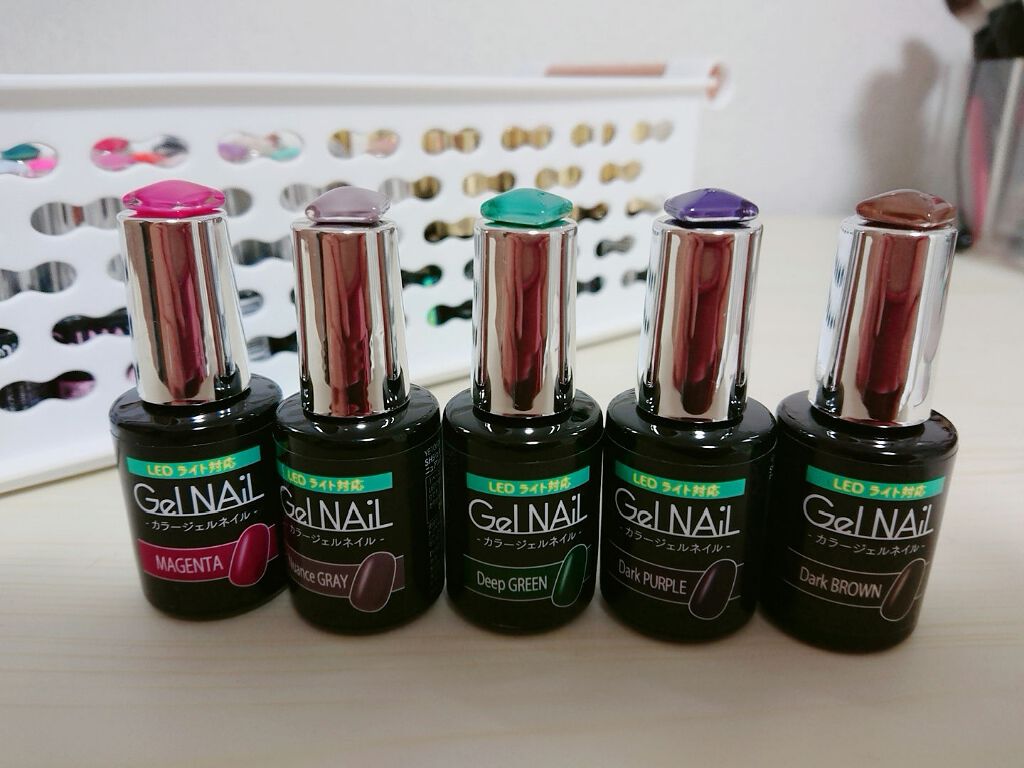 ジェルネイル(ライト対応)/セリア/ジェルネイルを使ったクチコミ(3枚目)