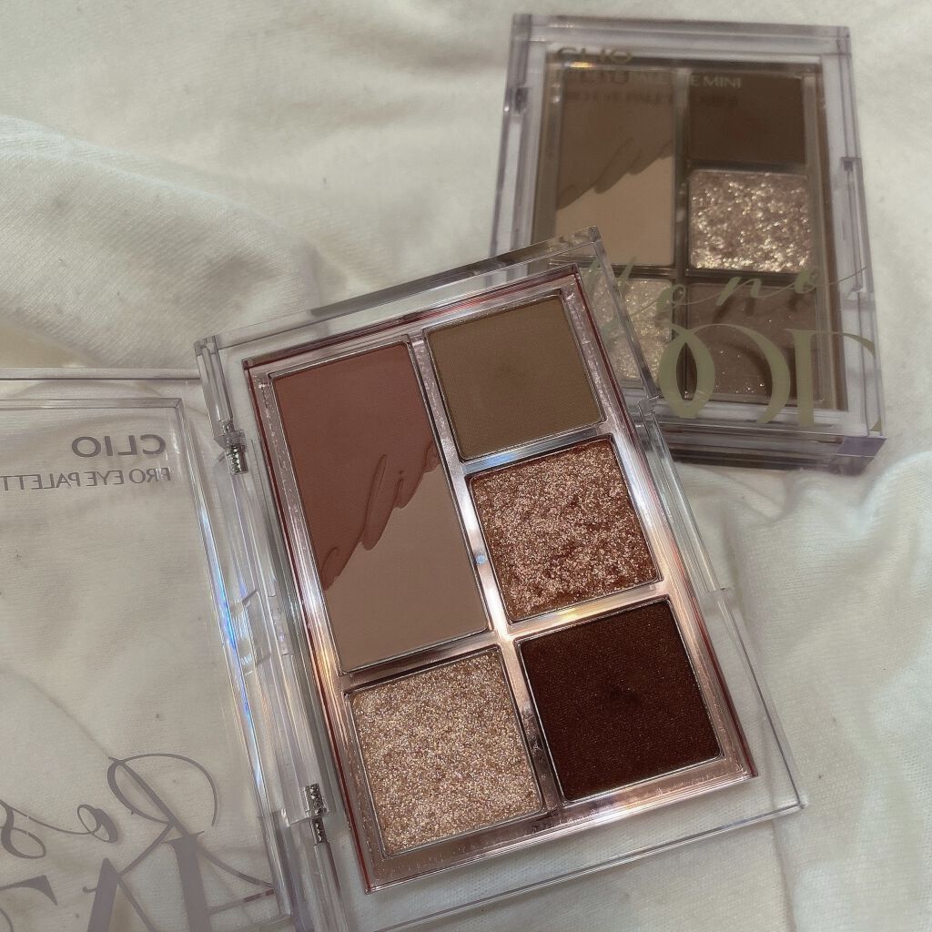 プロ アイパレット ミニ/CLIO/アイシャドウパレットを使ったクチコミ（3枚目）