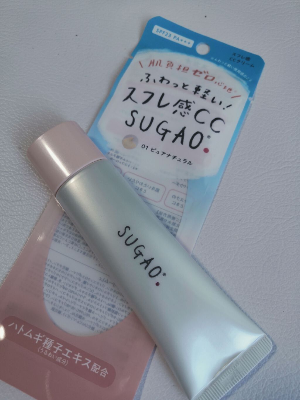 スフレ感CCクリーム	/SUGAO®/CCクリームを使ったクチコミ（1枚目）