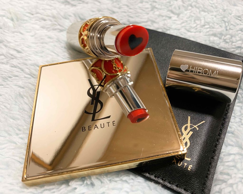 ヴォリュプテ プランプインカラー/YVES SAINT LAURENT BEAUTE/口紅を使ったクチコミ（1枚目）