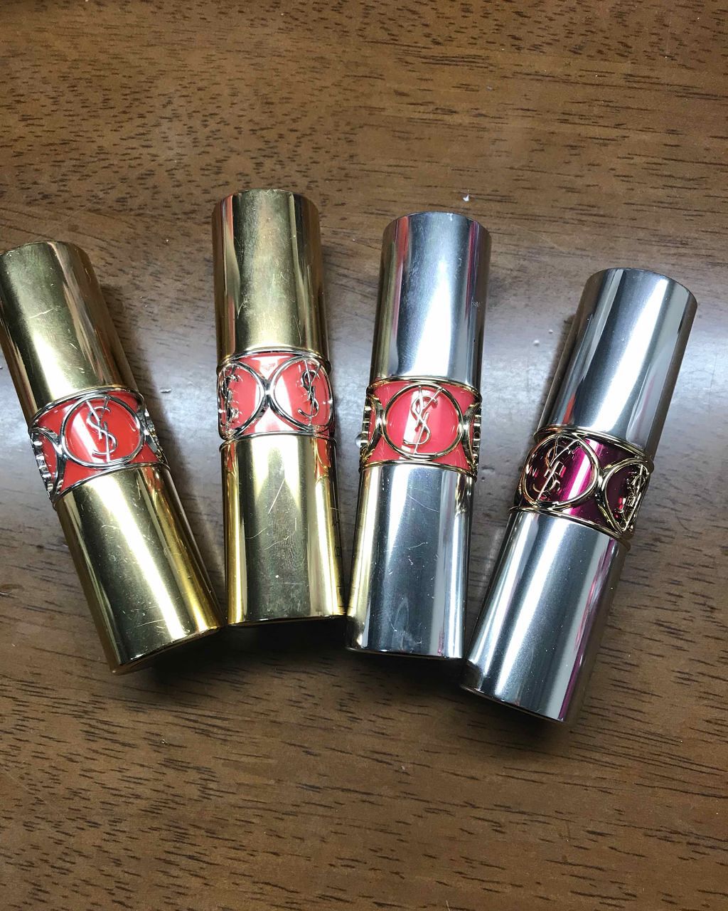 ルージュ ヴォリュプテ シャイン/YVES SAINT LAURENT BEAUTE/口紅を使ったクチコミ(1枚目)