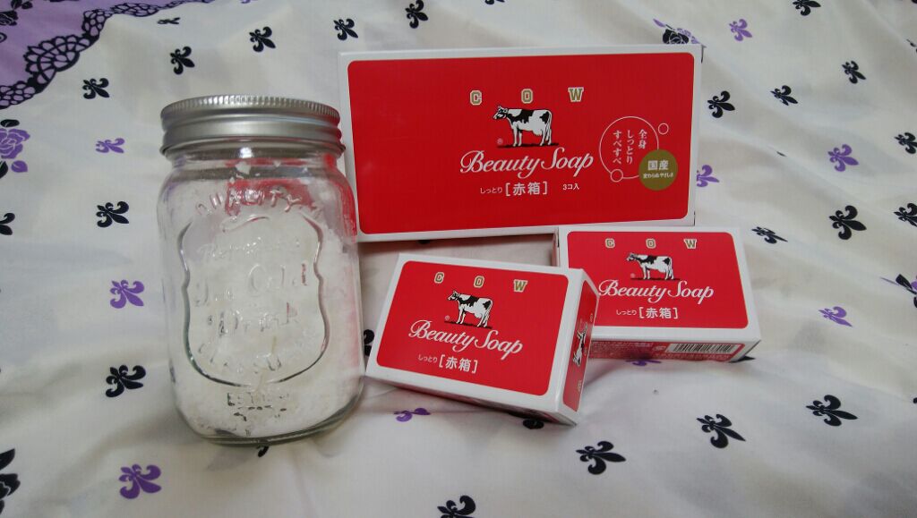 赤箱 (しっとり)/カウブランド/洗顔石鹸を使ったクチコミ（2枚目）