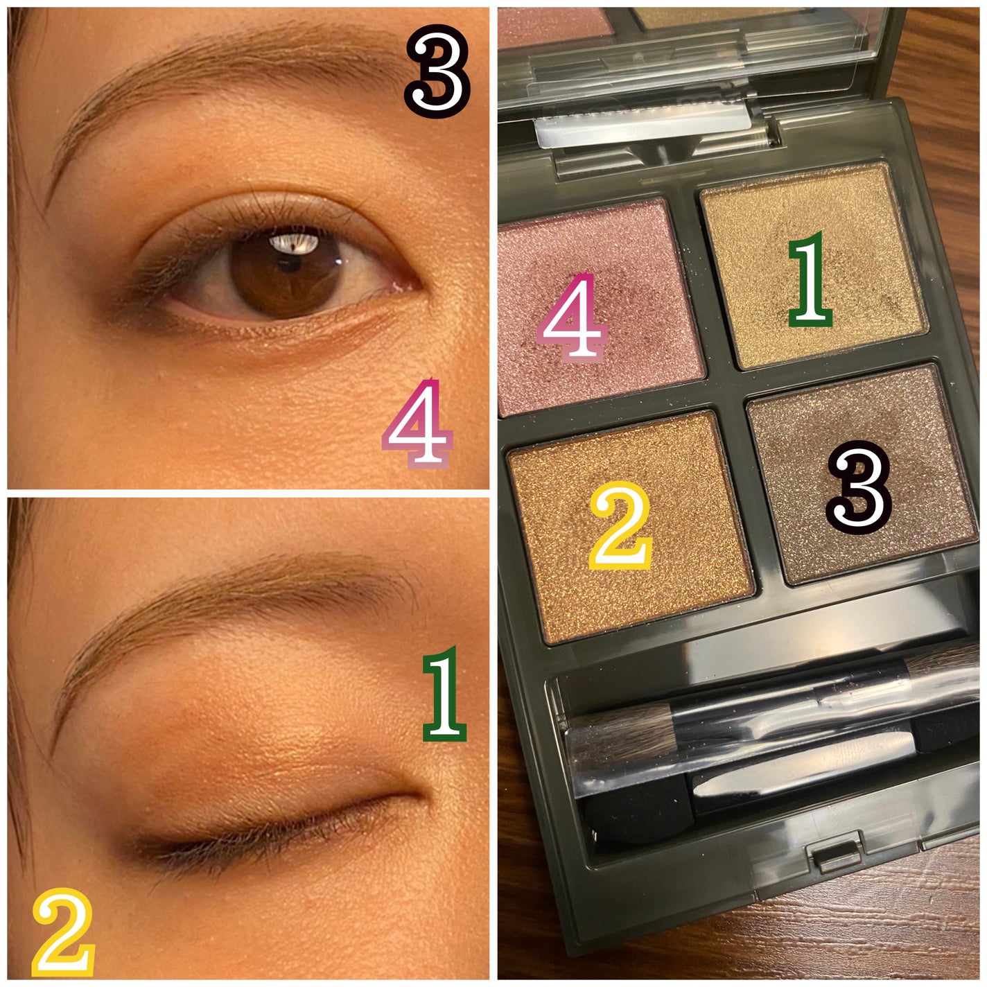 アディクション ホリデーアディクション アイシャドウ パレット + “スルー ザ グラス”/ADDICTION/アイシャドウパレットを使ったクチコミ(2枚目)