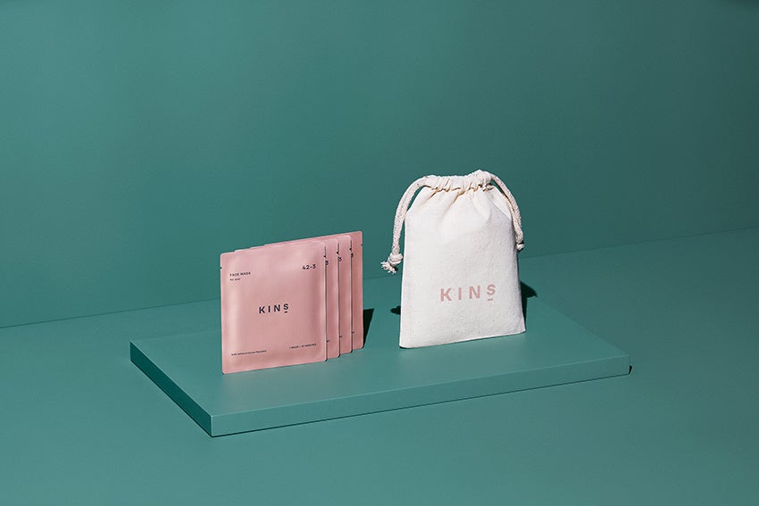 KINS フェイスマスク 限定カラー(4枚セット) 