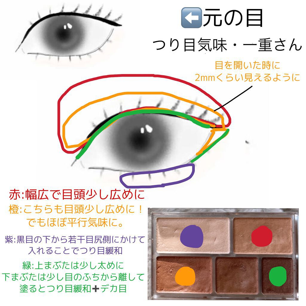 パーフェクトマルチアイズ/キャンメイク/アイシャドウパレットを使ったクチコミ(7枚目)