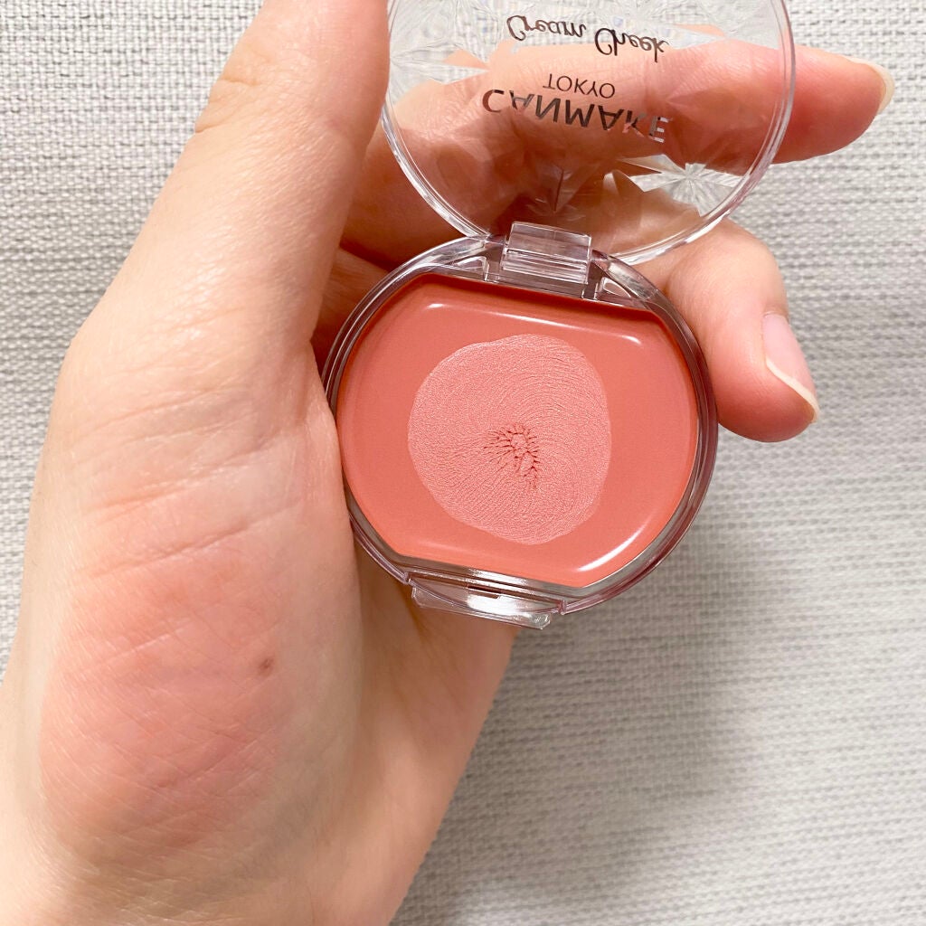 クリームチーク/キャンメイク/ジェル・クリームチークを使ったクチコミ(4枚目)