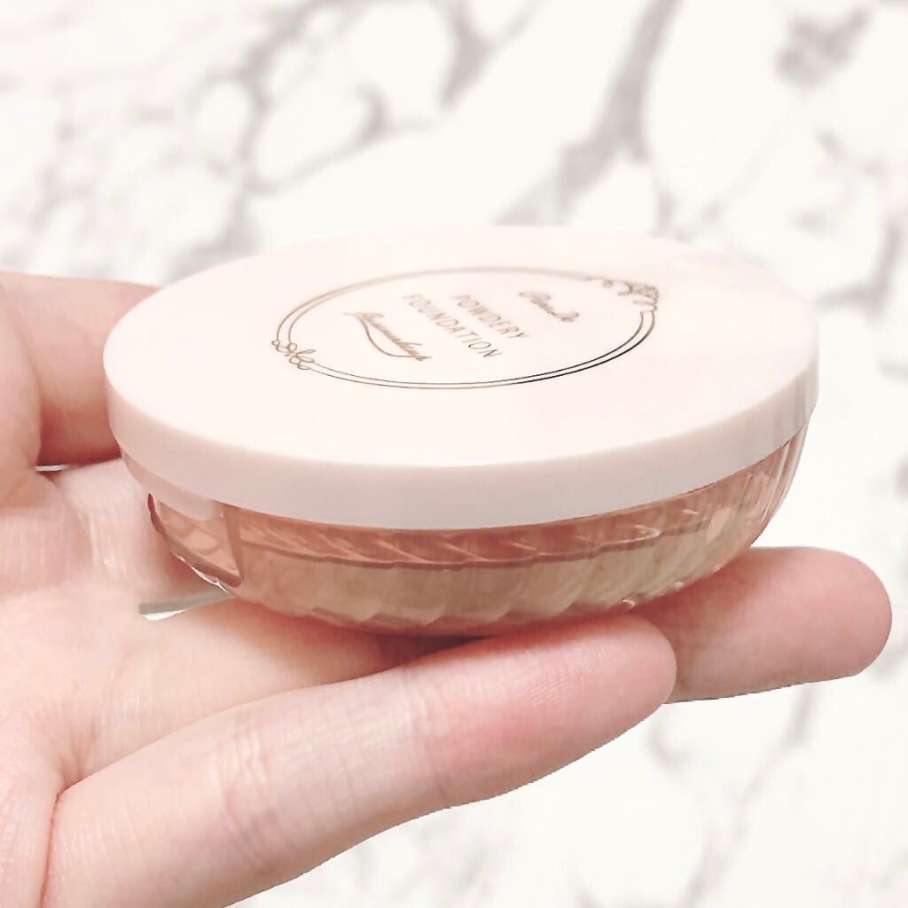 パウダリィファンデーション ex/パラドゥ/パウダーファンデーションを使ったクチコミ(2枚目)