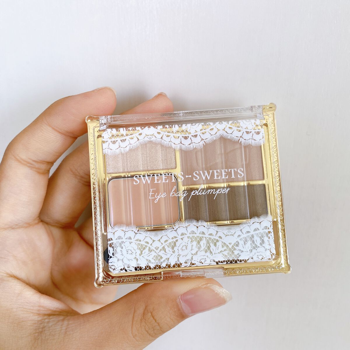 アイバッグプランパー/スウィーツ スウィーツ/アイシャドウパレットを使ったクチコミ(1枚目)