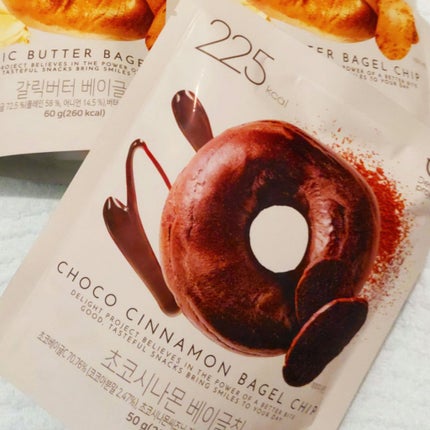 ベーグルチップ チョコシナモン/Delight project/食品を使ったクチコミ(1枚目)