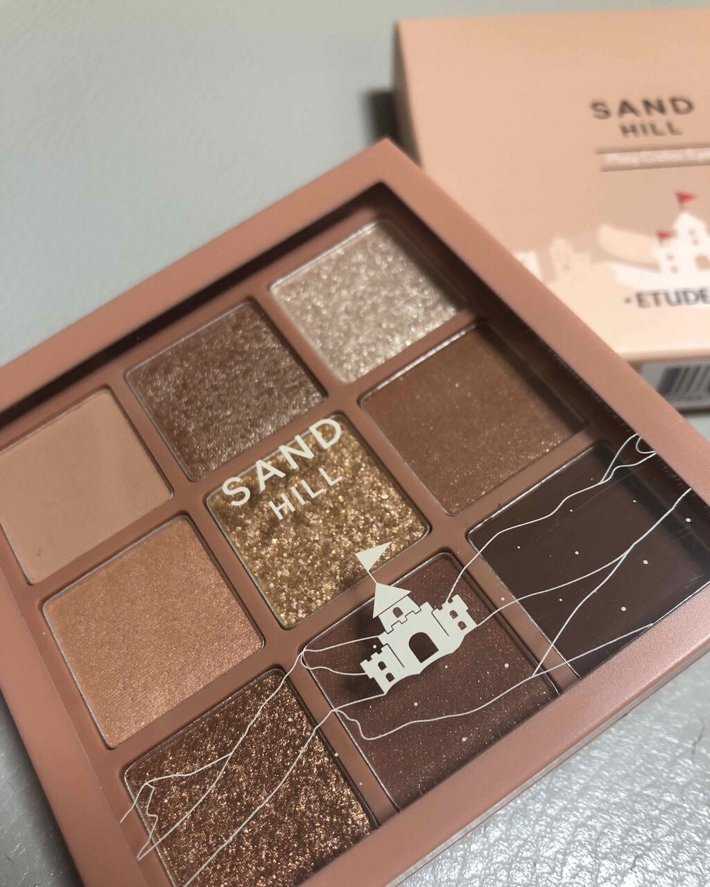 プレイカラーアイズ サンドヒル/ETUDE/アイシャドウパレットを使ったクチコミ(1枚目)