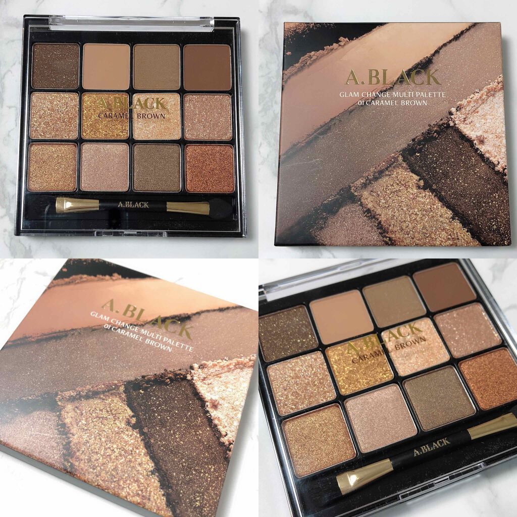 グラムチェンジマルチパレット/A.BLACK/マルチパレットを使ったクチコミ(2枚目)