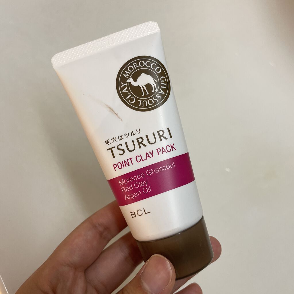 ツルリ 皮脂吸い出し 部分用パック ガスール＆レッドパワー/ツルリ/洗い流すパック・マスクを使ったクチコミ（1枚目）