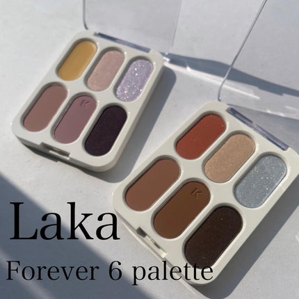 フォーエバー6アイパレット 01 ビギニング/Laka/アイシャドウパレットを使ったクチコミ(1枚目)