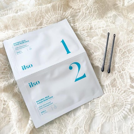 ナチュラルマイルドクリアノーズパック/ilso/シートマスク・パックを使ったクチコミ(2枚目)