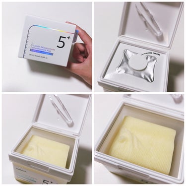 5番 白玉グルタチオンＣフィルムパッド/numbuzin/拭き取り化粧水を使ったクチコミ（5枚目）