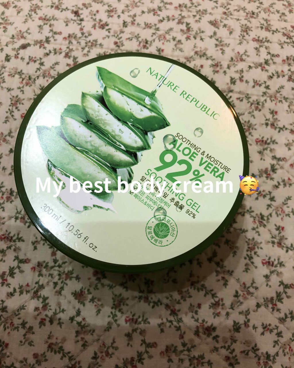 マイルド＆モイスチャーアロエジェル/ネイチャーリパブリック/ボディローションを使ったクチコミ（1枚目）