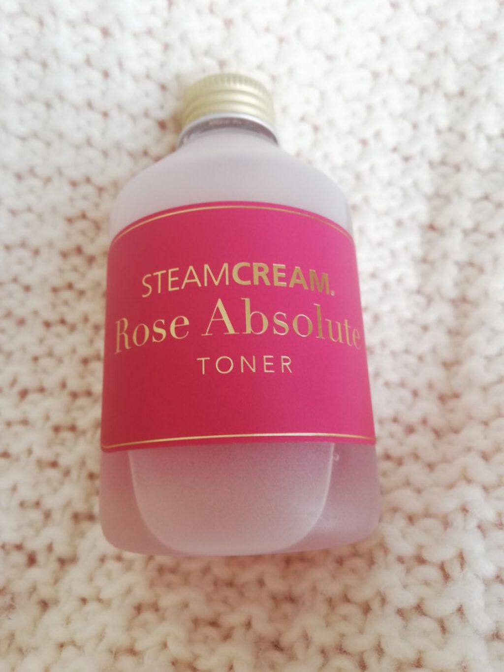 スチームクリーム トナー ローズアブソリュート/STEAMCREAM/化粧水を使ったクチコミ(1枚目)