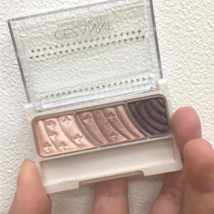 トーンアップアイシャドウ/CEZANNE/アイシャドウパレットを使ったクチコミ(2枚目)