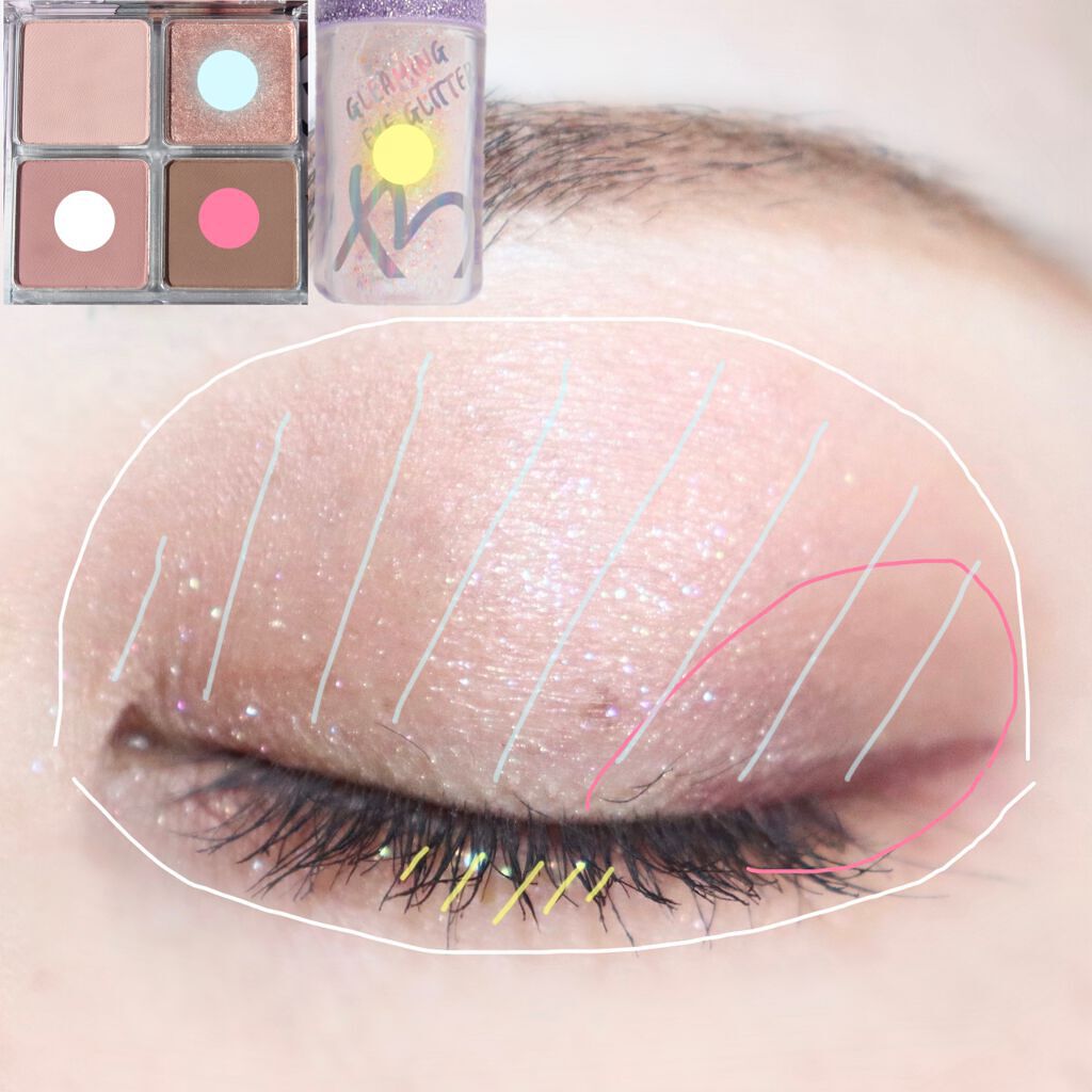 ビーマイファーストアイパレット/Milk Touch/アイシャドウパレットを使ったクチコミ(6枚目)