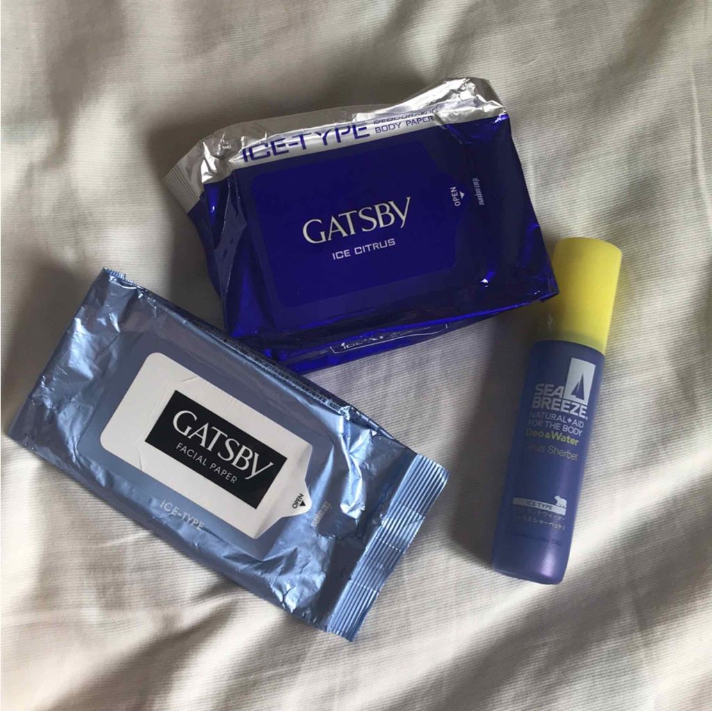 フェイシャルペーパー アイスタイプ/ギャツビー/その他洗顔料を使ったクチコミ（1枚目）