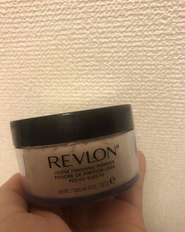 REVLON ルース フィニッシング パウダーのクチコミ「フェイスパウダー難民でしたが、ようやく解決しそうです☺️

以前使っていたのはSHISEIDO.....」（2枚目）