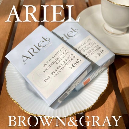 ARiel/i-sha/カラーコンタクトレンズを使ったクチコミ(1枚目)