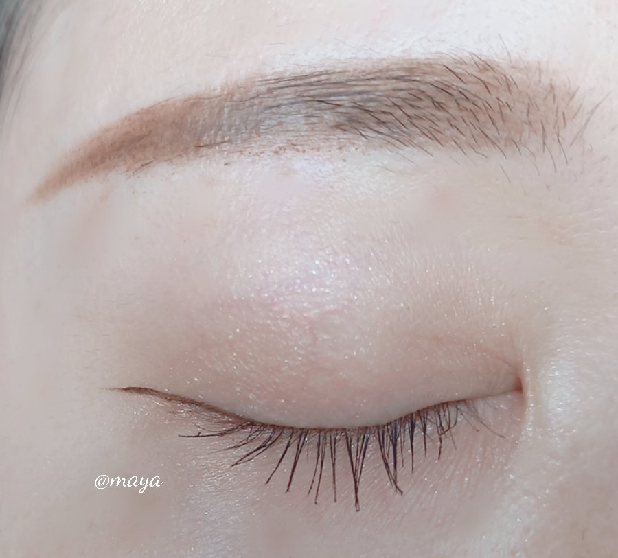 シャドーカスタマイズ (フローティング)/MAJOLICA MAJORCA/単色アイシャドウを使ったクチコミ（2枚目）