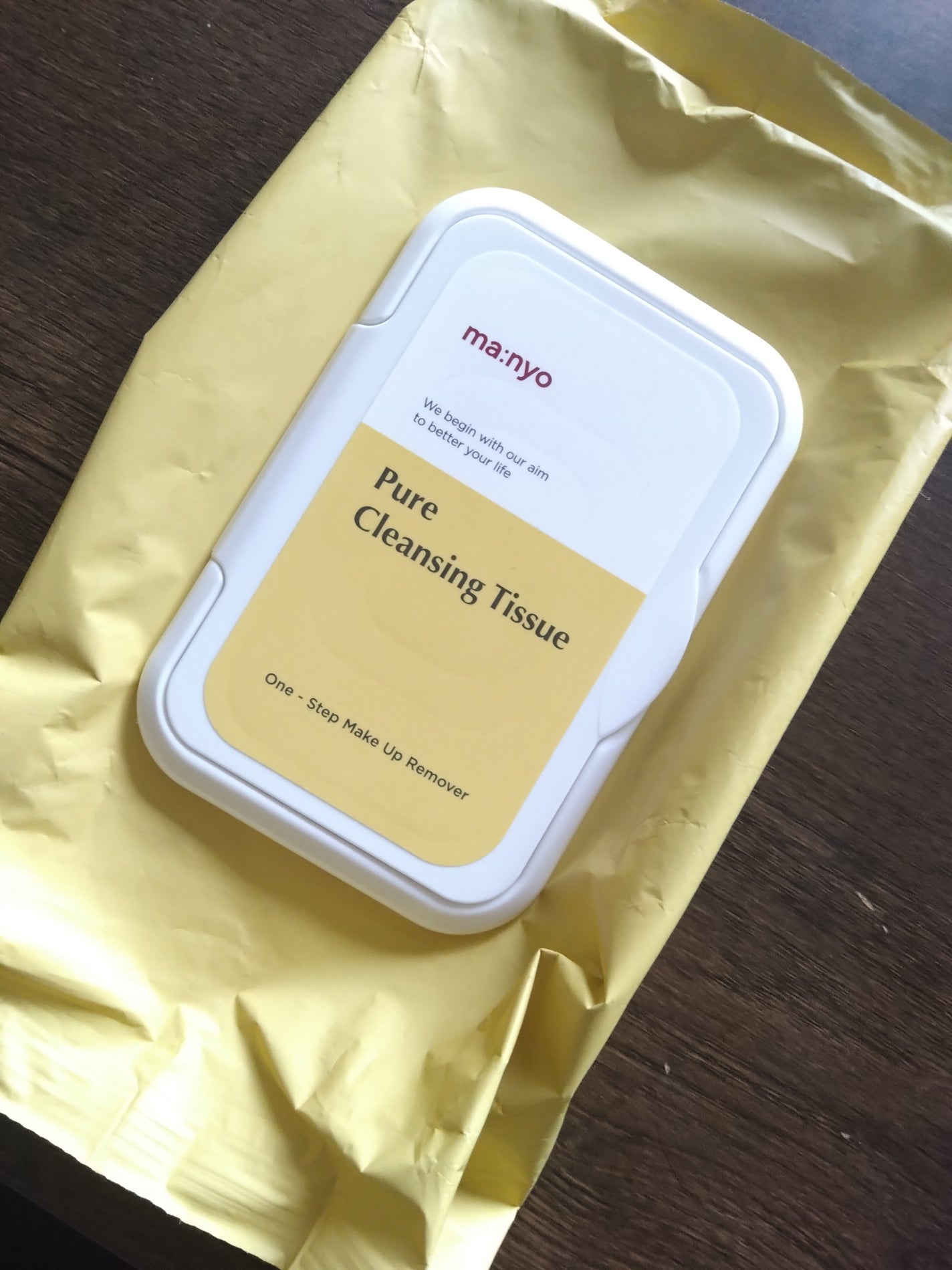 ピュアクレンジングシート/manyo/クレンジングシートを使ったクチコミ(1枚目)