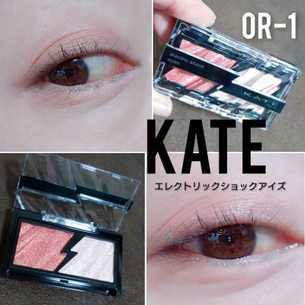 エレクトリックショックアイズ /KATE/アイシャドウパレットを使ったクチコミ(1枚目)