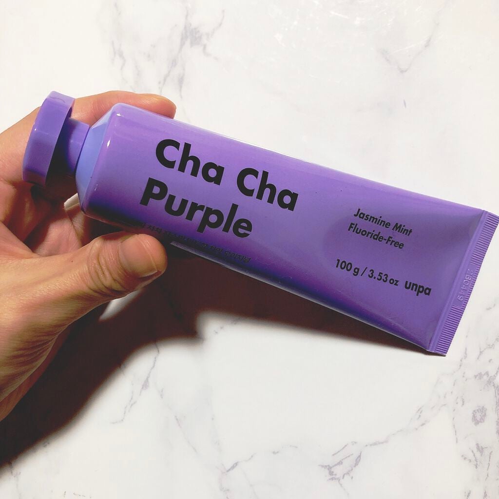 Cha Cha Charcoal Jasmin Mint Toothpaste/chacha/歯磨き粉を使ったクチコミ(4枚目)